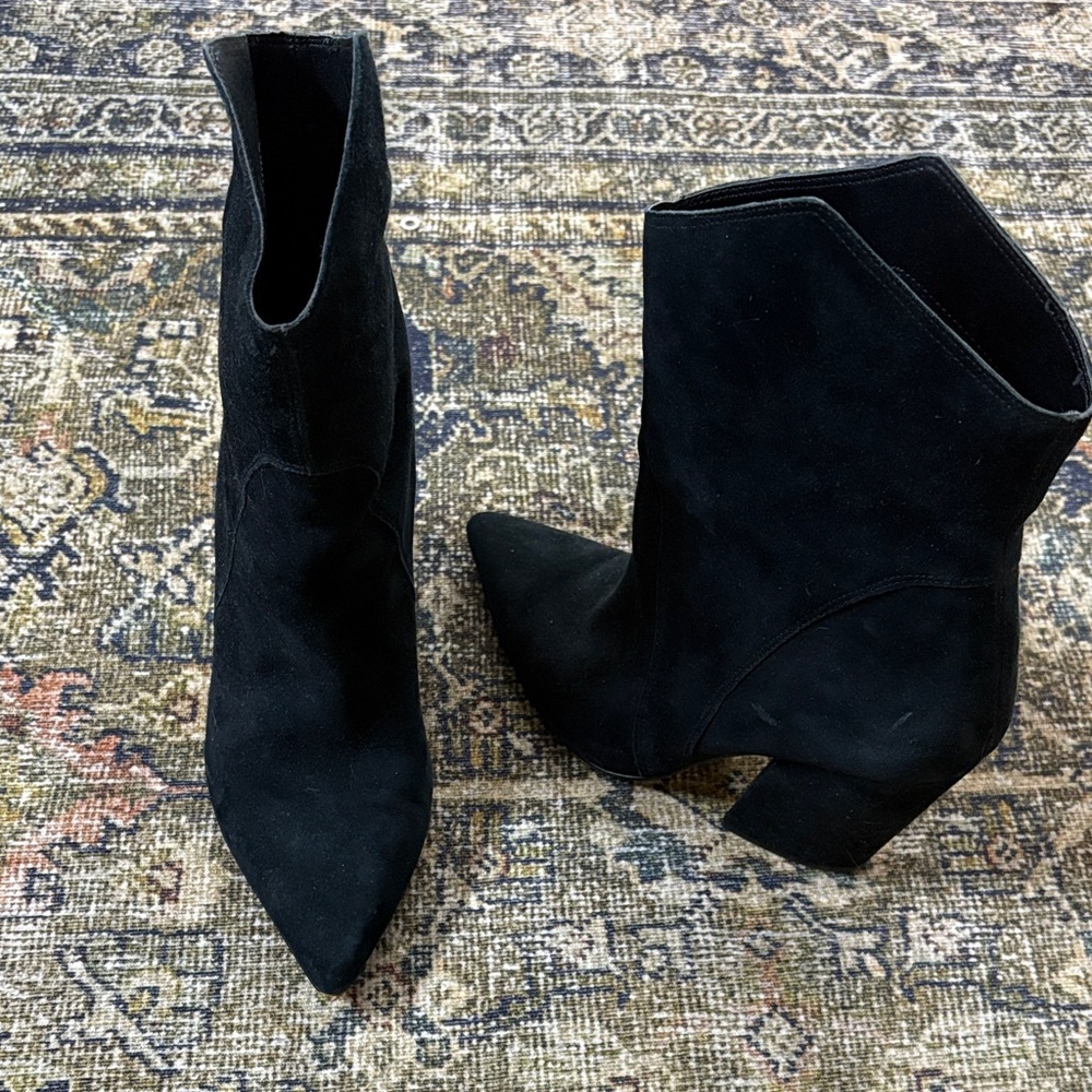 Dolce Vita Black Heeled Boots